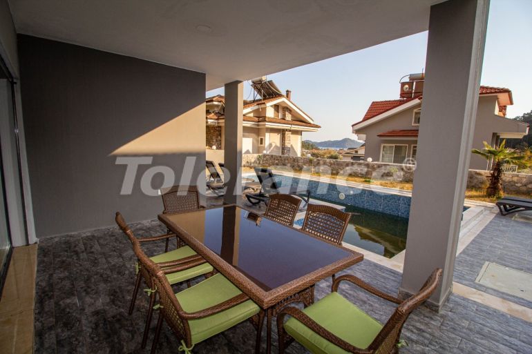 Вилла или дом в Гёджек, Фетхие вид на море с бассейном: купить недвижимость в Турции - 70176