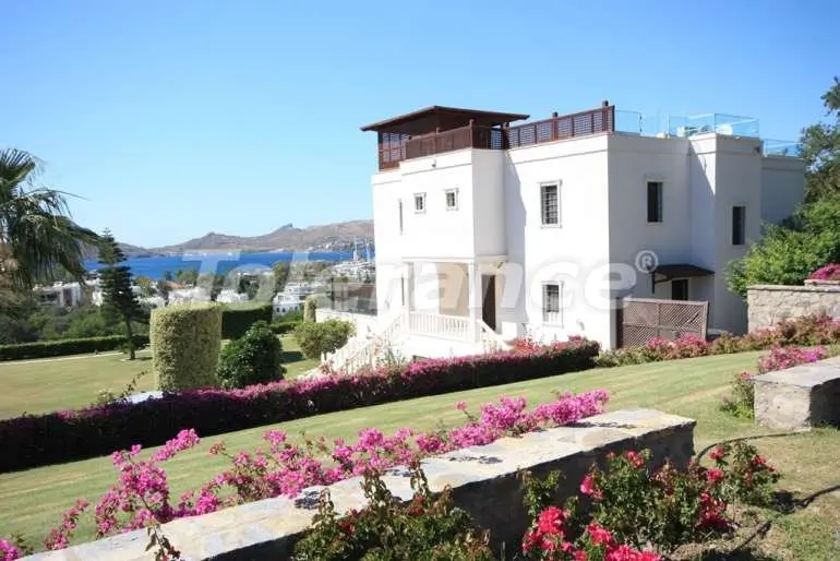 Вилла или дом от застройщика в Гюндоган, Бодрум вид на море с бассейном: купить недвижимость в Турции - 12467