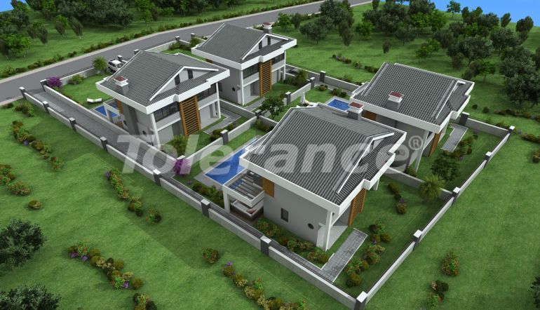 Вилла или дом от застройщика в Хисароню, Фетхие с бассейном: купить недвижимость в Турции - 70213