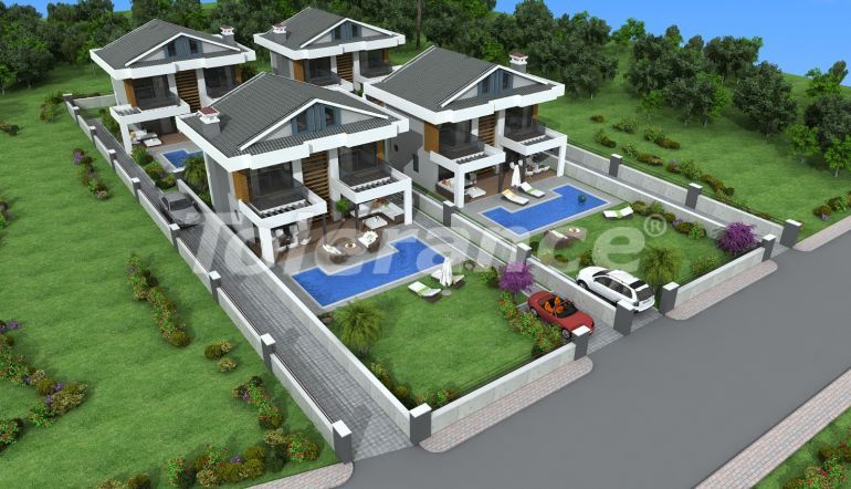 Вилла или дом от застройщика в Хисароню, Фетхие с бассейном: купить недвижимость в Турции - 70222