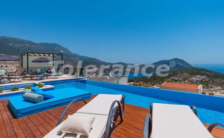 Вилла или дом в Калкане вид на море с бассейном - 22341 Вилла или дом в Калкане вид на море с бассейном: купить недвижимость в Турции - 22341