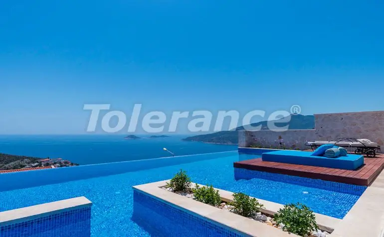 Вилла или дом в Калкане вид на море с бассейном - 22342 Вилла или дом в Калкане вид на море с бассейном: купить недвижимость в Турции - 22342