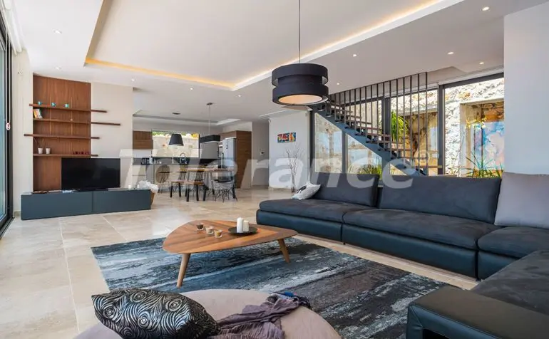 Вилла или дом в Калкане вид на море с бассейном - 22347 Вилла или дом в Калкане вид на море с бассейном: купить недвижимость в Турции - 22347