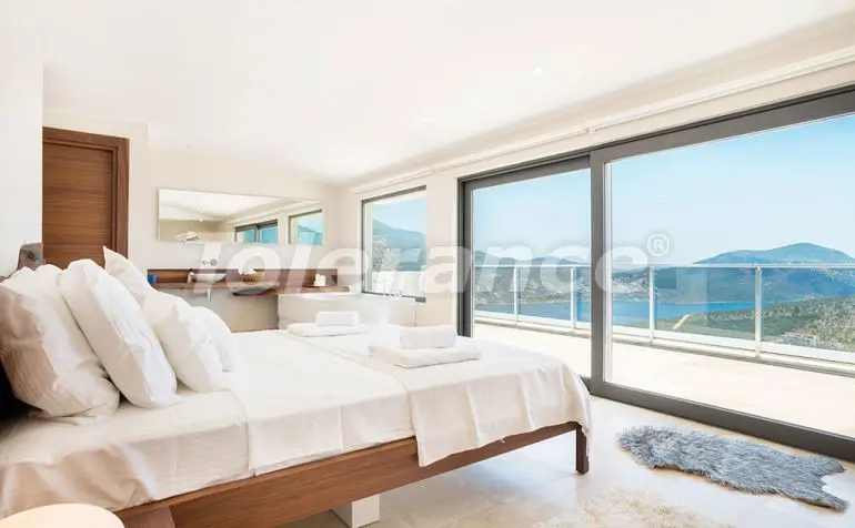 Вилла или дом в Калкане вид на море с бассейном - 22352 Вилла или дом в Калкане вид на море с бассейном: купить недвижимость в Турции - 22352