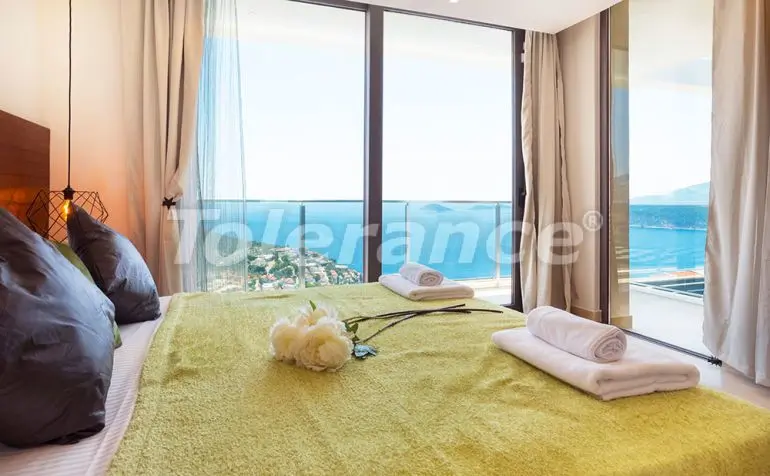 Вилла или дом в Калкане вид на море с бассейном - 22353 Вилла или дом в Калкане вид на море с бассейном: купить недвижимость в Турции - 22353