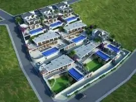Вилла или дом в Калкане вид на море с бассейном в рассрочку: купить недвижимость в Турции - 27852