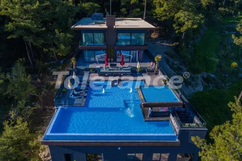 Вилла или дом в Калкане вид на море с бассейном: купить недвижимость в Турции - 31045