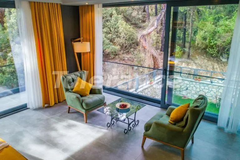 Вилла или дом в Калкане вид на море с бассейном: купить недвижимость в Турции - 31047