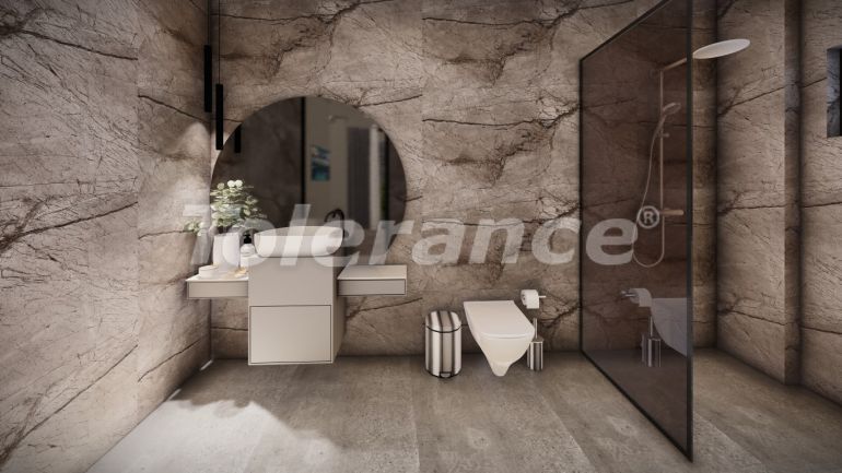 Вилла или дом от застройщика в Калкане вид на море с бассейном: купить недвижимость в Турции - 78612