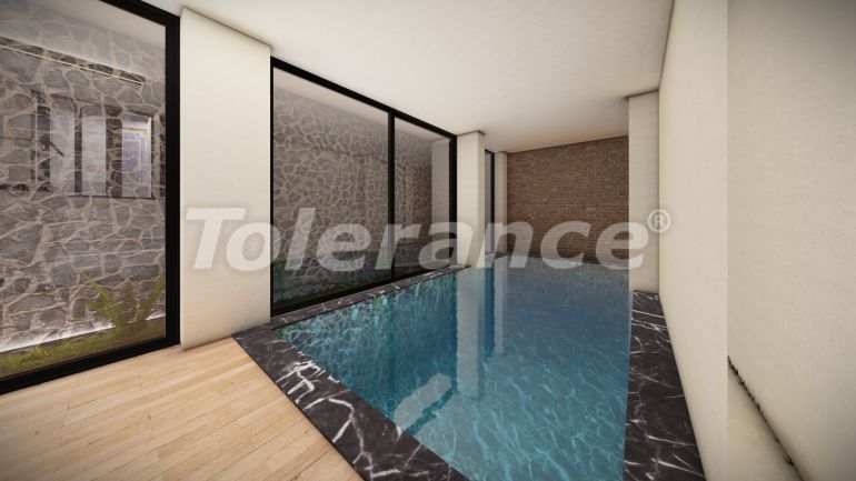 Вилла или дом от застройщика в Калкане вид на море с бассейном: купить недвижимость в Турции - 78616