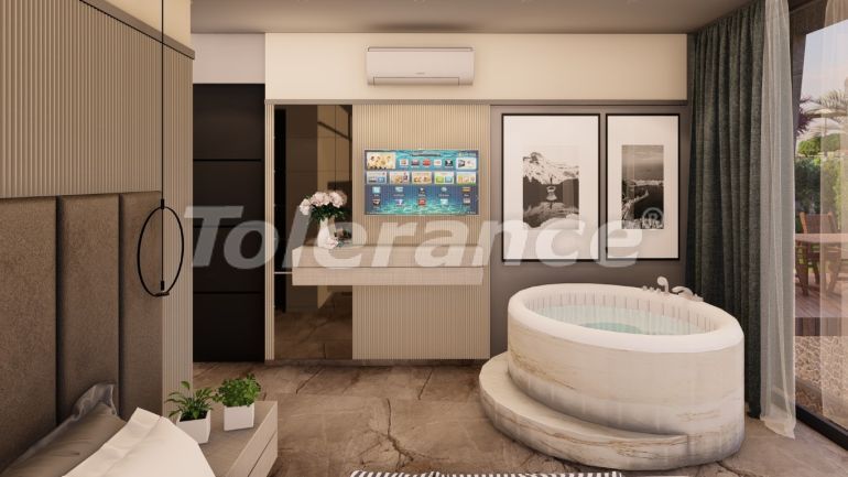 Вилла или дом от застройщика в Калкане вид на море с бассейном: купить недвижимость в Турции - 78622