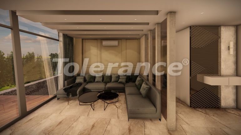 Вилла или дом от застройщика в Калкане вид на море с бассейном: купить недвижимость в Турции - 78624