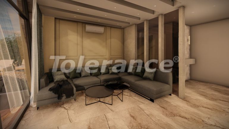 Вилла или дом от застройщика в Калкане вид на море с бассейном: купить недвижимость в Турции - 78626