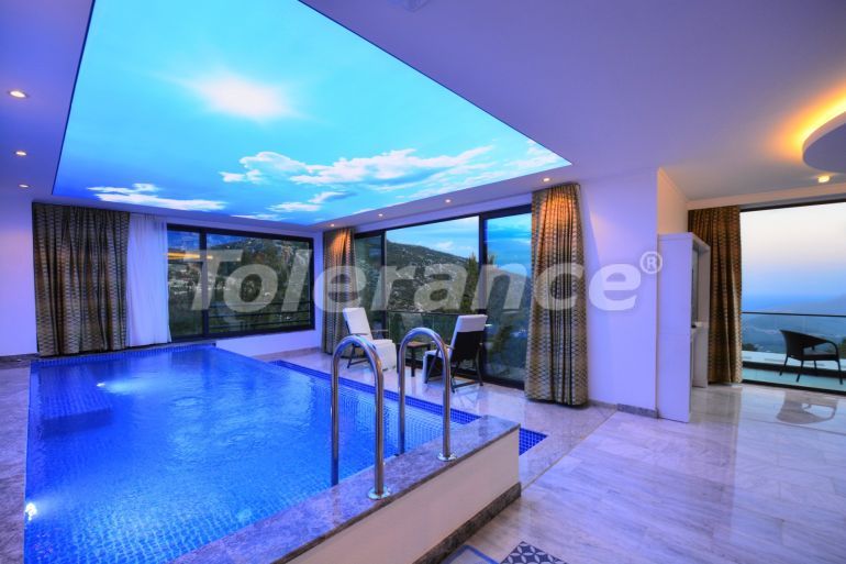 Вилла или дом от застройщика в Калкане вид на море с бассейном: купить недвижимость в Турции - 78861