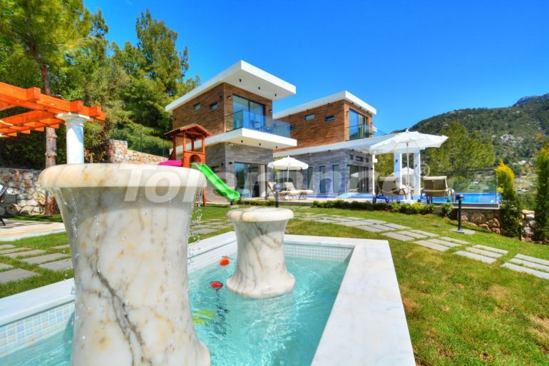 Вилла или дом от застройщика в Калкане вид на море с бассейном: купить недвижимость в Турции - 78883