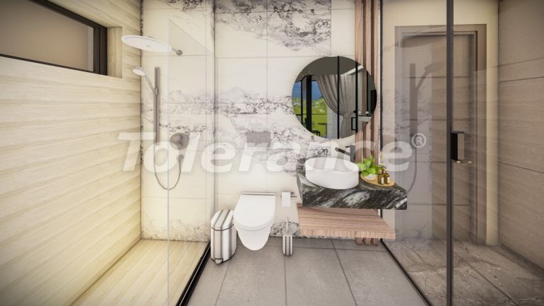 Вилла или дом от застройщика в Калкане вид на море с бассейном: купить недвижимость в Турции - 79666