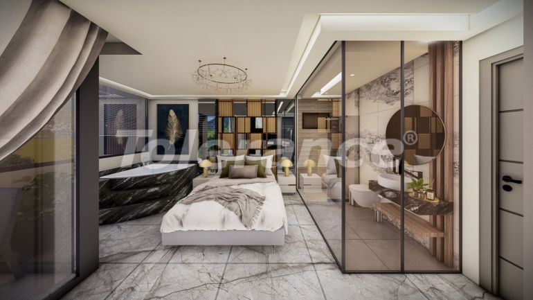 Вилла или дом от застройщика в Калкане вид на море с бассейном: купить недвижимость в Турции - 79668