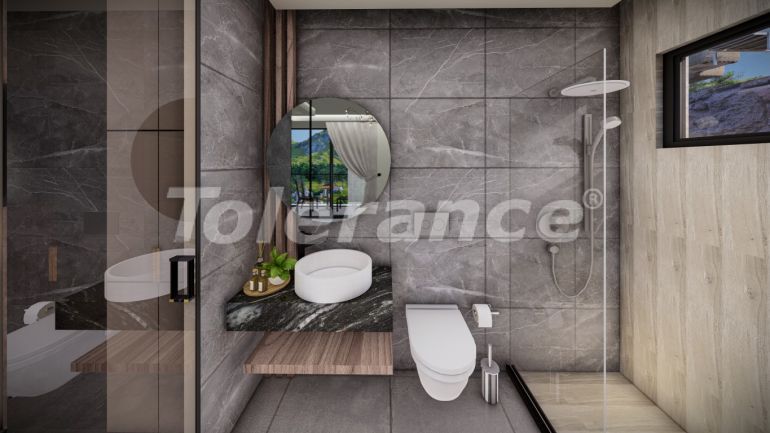 Вилла или дом от застройщика в Калкане вид на море с бассейном: купить недвижимость в Турции - 79671