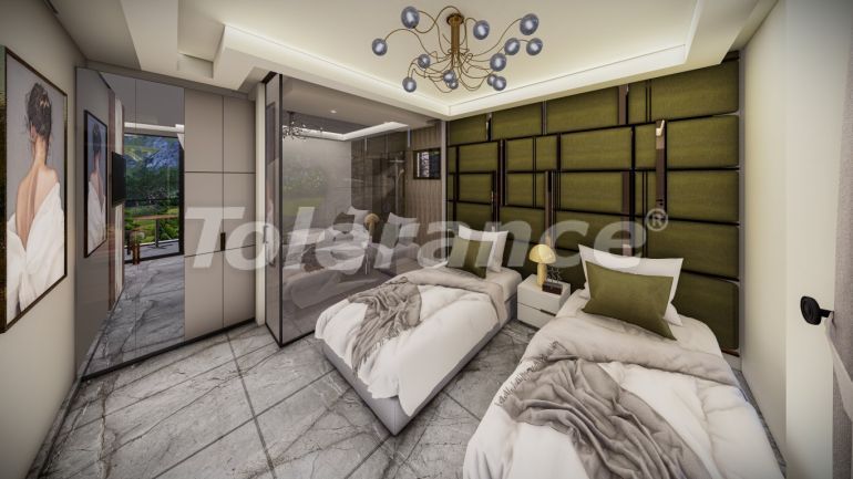 Вилла или дом от застройщика в Калкане вид на море с бассейном: купить недвижимость в Турции - 79672