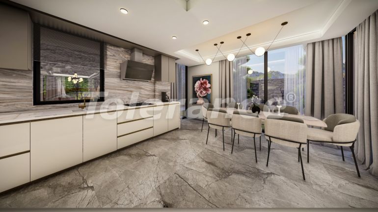 Вилла или дом от застройщика в Калкане вид на море с бассейном: купить недвижимость в Турции - 79693