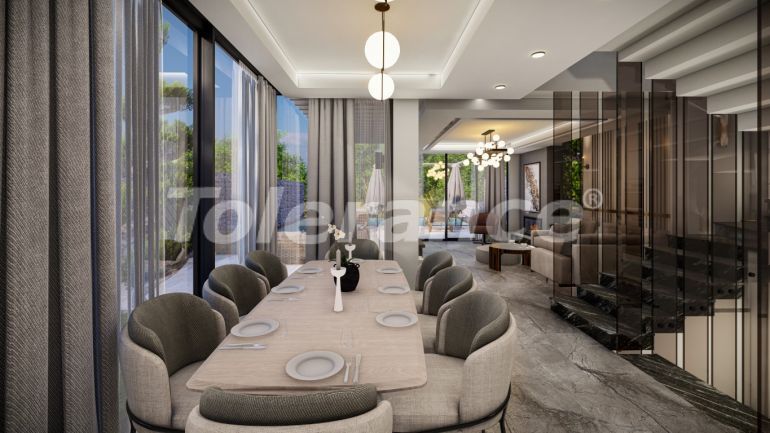 Вилла или дом от застройщика в Калкане вид на море с бассейном: купить недвижимость в Турции - 79696