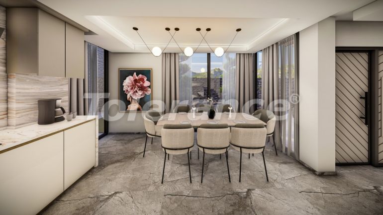 Вилла или дом от застройщика в Калкане вид на море с бассейном: купить недвижимость в Турции - 79697