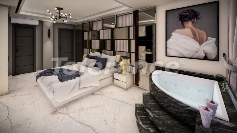 Вилла или дом от застройщика в Калкане вид на море с бассейном в рассрочку: купить недвижимость в Турции - 80203