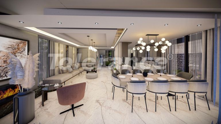 Вилла или дом от застройщика в Калкане вид на море с бассейном в рассрочку: купить недвижимость в Турции - 80215