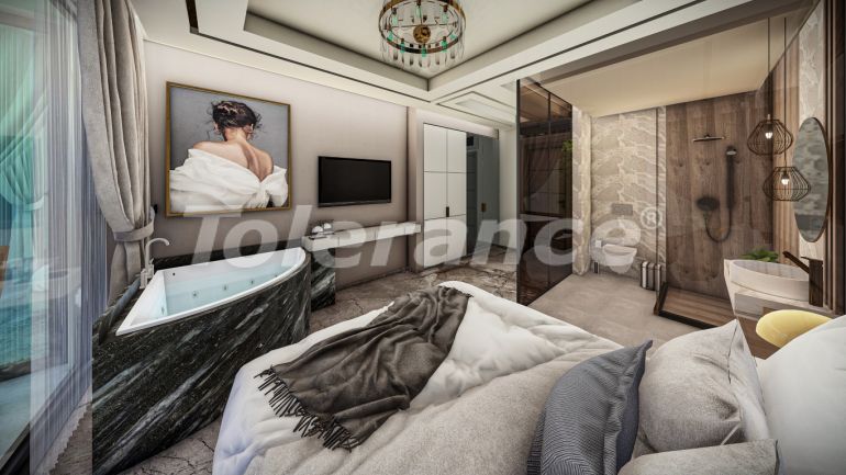 Вилла или дом от застройщика в Калкане вид на море с бассейном в рассрочку: купить недвижимость в Турции - 80220