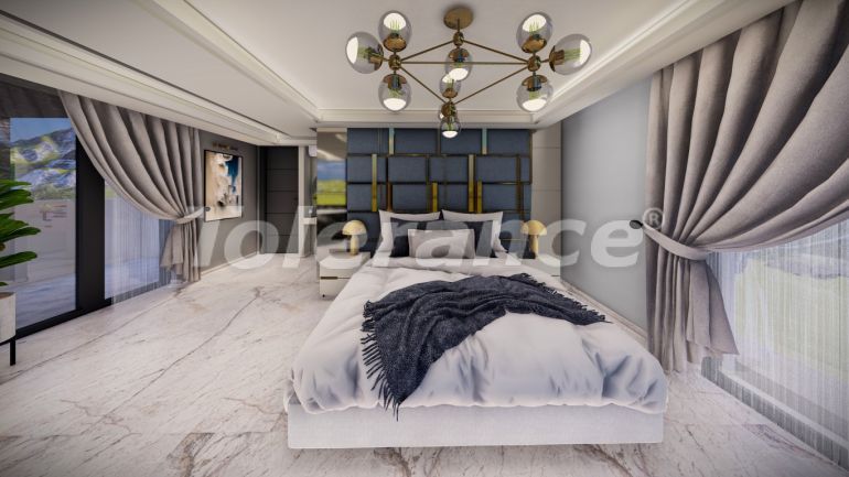 Вилла или дом от застройщика в Калкане вид на море с бассейном в рассрочку: купить недвижимость в Турции - 80232