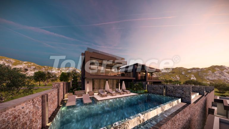 Вилла или дом от застройщика в Калкане вид на море с бассейном в рассрочку: купить недвижимость в Турции - 80233