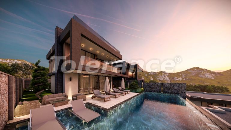 Вилла или дом от застройщика в Калкане вид на море с бассейном в рассрочку: купить недвижимость в Турции - 80234