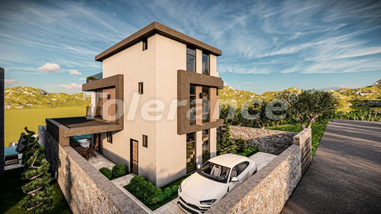 Вилла или дом от застройщика в Калкане вид на море с бассейном в рассрочку: купить недвижимость в Турции - 80237