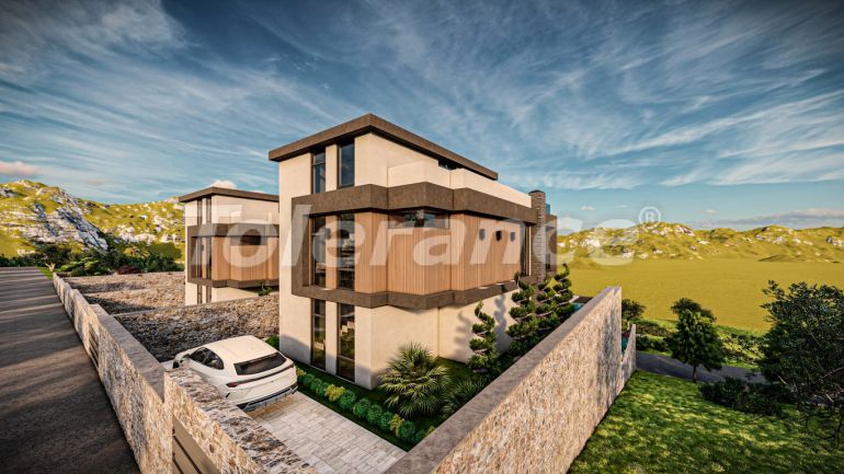 Вилла или дом от застройщика в Калкане вид на море с бассейном в рассрочку: купить недвижимость в Турции - 80239