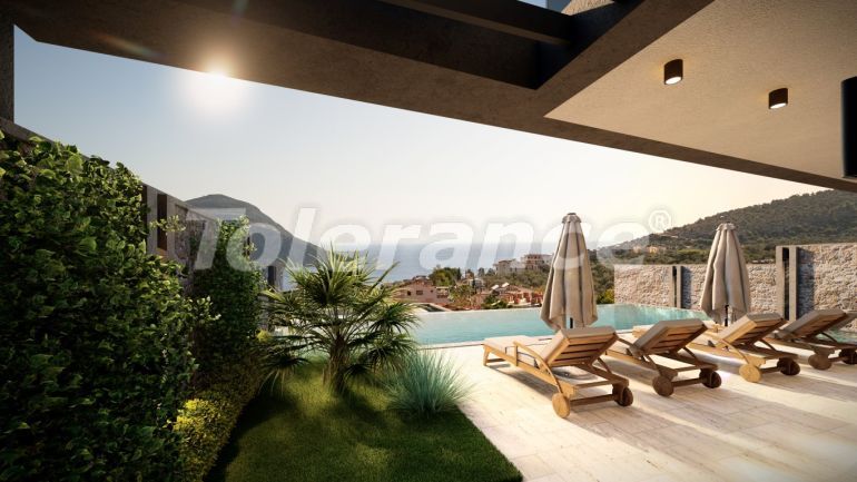 Вилла или дом от застройщика в Калкане вид на море с бассейном в рассрочку: купить недвижимость в Турции - 80244