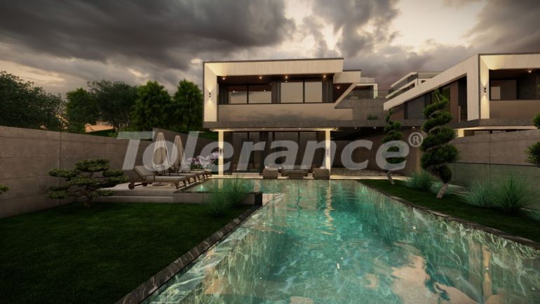 Вилла или дом от застройщика в Калкане вид на море с бассейном: купить недвижимость в Турции - 80349