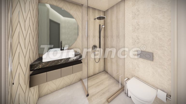 Вилла или дом от застройщика в Калкане вид на море с бассейном: купить недвижимость в Турции - 80351