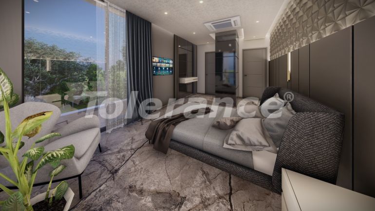 Вилла или дом от застройщика в Калкане вид на море с бассейном: купить недвижимость в Турции - 80353