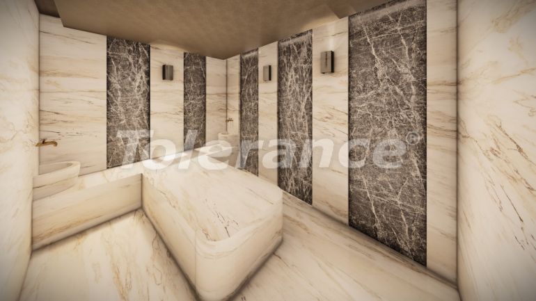 Вилла или дом от застройщика в Калкане вид на море с бассейном: купить недвижимость в Турции - 80373