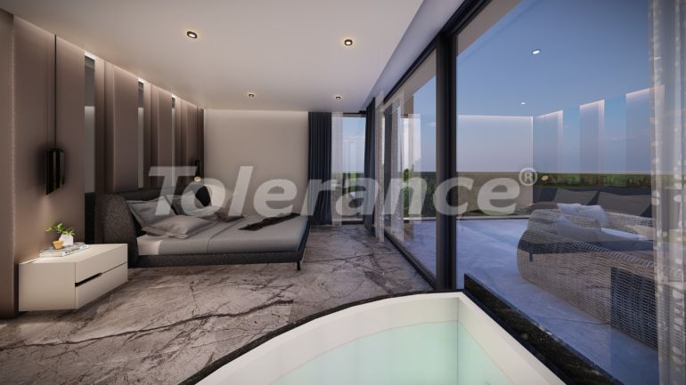 Вилла или дом от застройщика в Калкане вид на море с бассейном: купить недвижимость в Турции - 80379