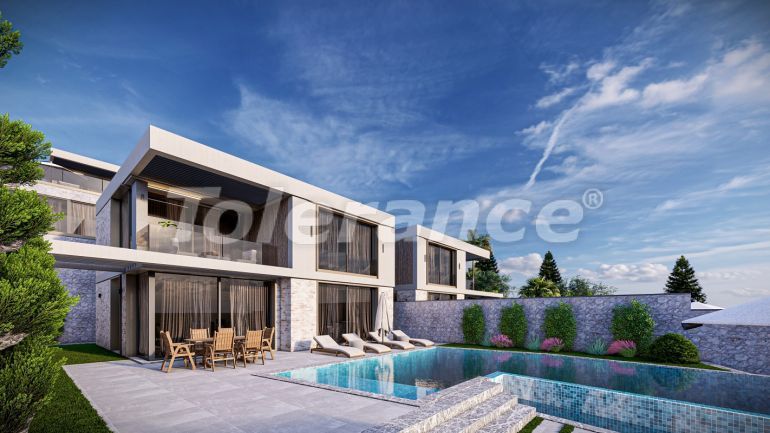 Вилла или дом от застройщика в Калкане вид на море с бассейном в рассрочку: купить недвижимость в Турции - 96516