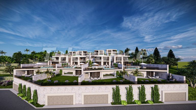 Вилла или дом от застройщика в Калкане вид на море с бассейном в рассрочку: купить недвижимость в Турции - 96519