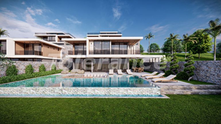 Вилла или дом от застройщика в Калкане вид на море с бассейном в рассрочку: купить недвижимость в Турции - 98741