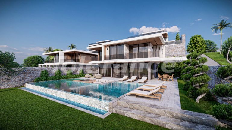 Вилла или дом от застройщика в Калкане вид на море с бассейном в рассрочку: купить недвижимость в Турции - 98742