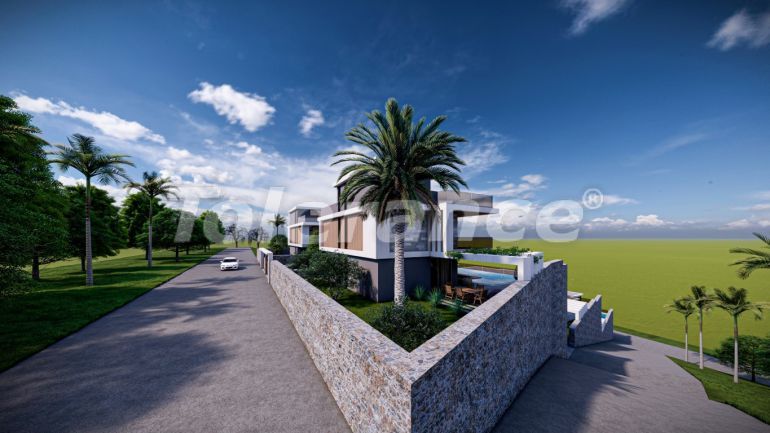 Вилла или дом от застройщика в Калкане вид на море с бассейном в рассрочку: купить недвижимость в Турции - 98904