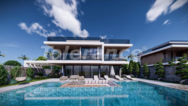 Вилла или дом от застройщика в Калкане вид на море с бассейном в рассрочку: купить недвижимость в Турции - 98907