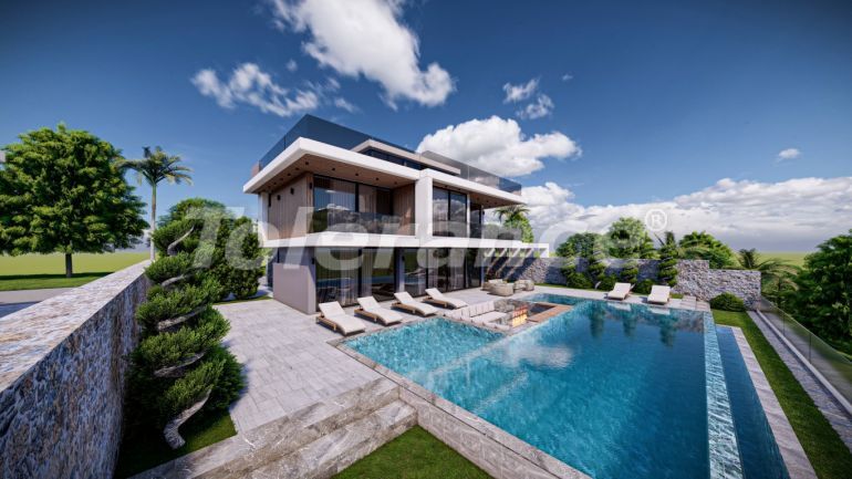 Вилла или дом от застройщика в Калкане вид на море с бассейном в рассрочку: купить недвижимость в Турции - 98914