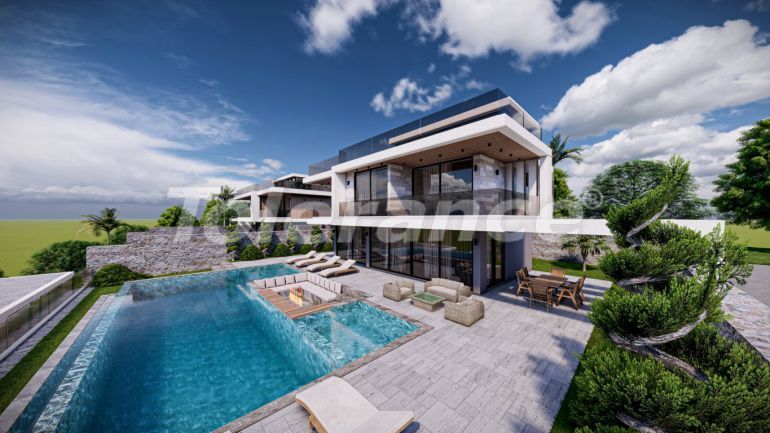 Вилла или дом от застройщика в Калкане вид на море с бассейном в рассрочку: купить недвижимость в Турции - 98915