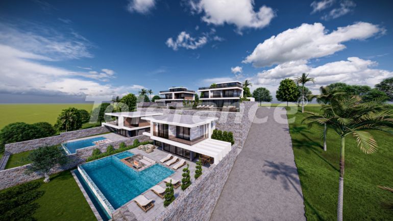 Вилла или дом от застройщика в Калкане вид на море с бассейном в рассрочку: купить недвижимость в Турции - 98918