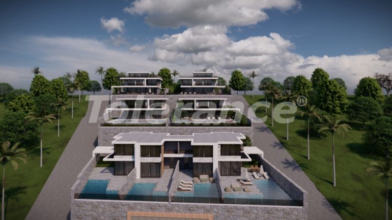 Вилла или дом от застройщика в Калкане вид на море с бассейном в рассрочку: купить недвижимость в Турции - 98920